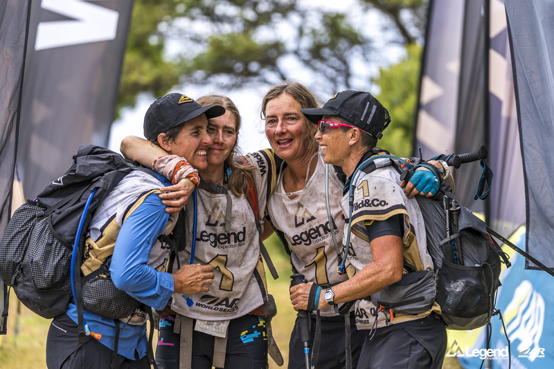 Mountain Designs Wild Women on The Legend 2024 finish line