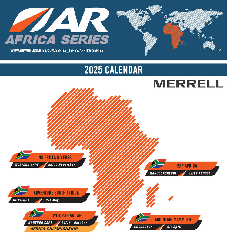 ARWS Africa Series Map 2025