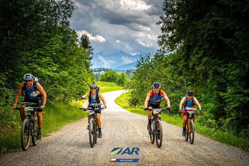 Cycling at Rajd Beskidy