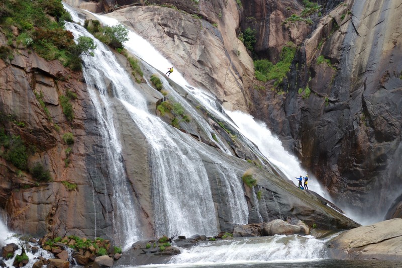 Raid Gallaecia waterfalls