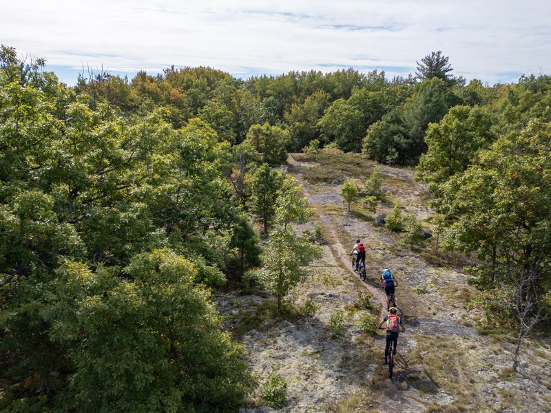 Mountain Biking at Wilderness Traverse
