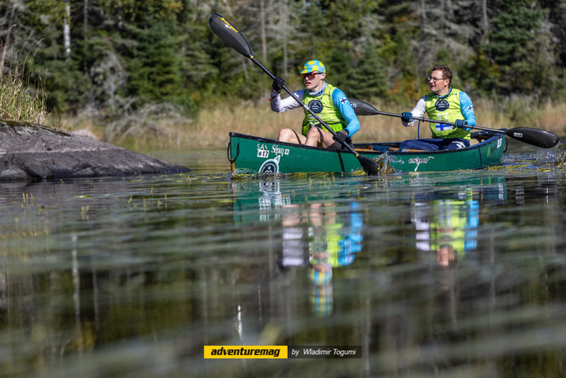 Paddling at Raid Temiscamingue