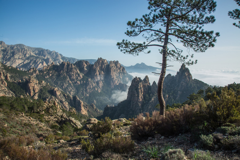 The mountains of Corsica
