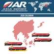 Asia Series Map 2026