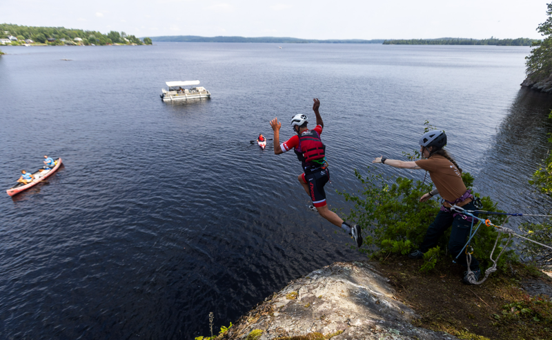 Cliff Jump at J-ARWC