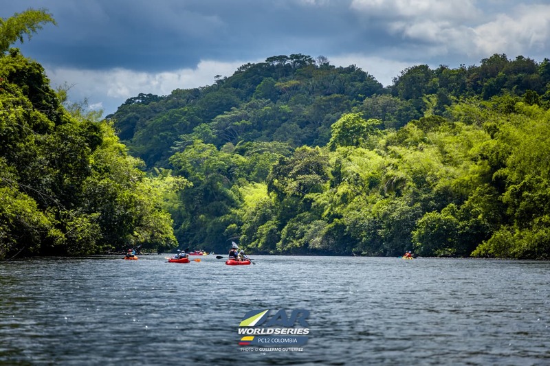Paddling in Colombia