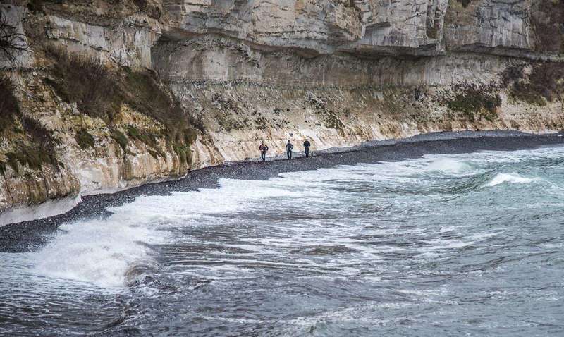 Coasteering in Denmark