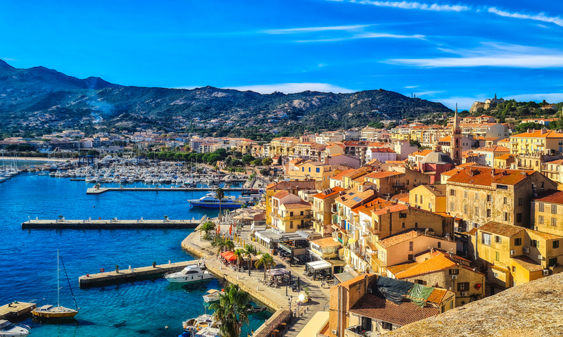 Ile Rousse - The Race Finish Ile Rousse - The Race Finish