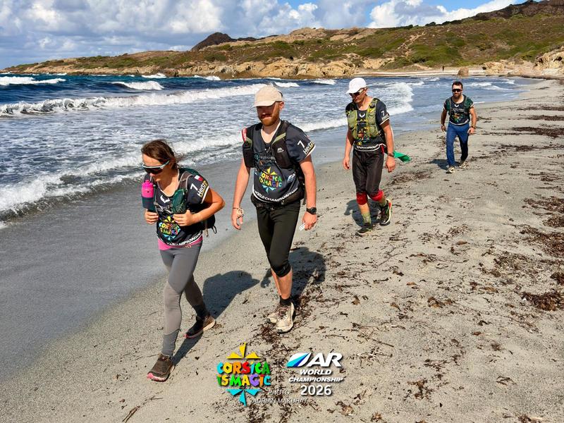Beach trek at ARWC2026